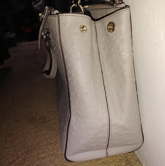 Kate Spade Bristol Drive Loden Ostrich Embossed Satchel - Picture 4 of 16